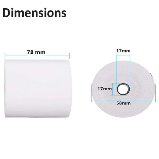 80mm 3 Inch Thermal Paper Roll | 45meter (78mm) | Pack of 25
