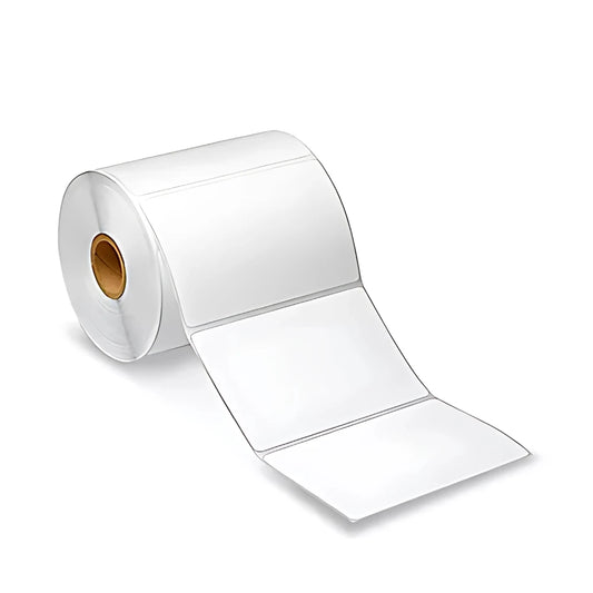 100×75 mm 4×3” Chromo Label Roll Thermal Transfer Label TT | 500 Stickers per Roll