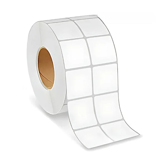 50×50 mm 2×2 Inch 2up Label Roll Direct Thermal DT Barcode | 2000 Stickers per Roll