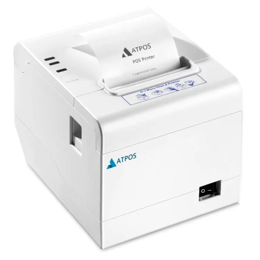 Atpos AT-402 80mm 3 Inch Thermal Receipt Printer (Bluetooth + USB ) | Auto Cutter