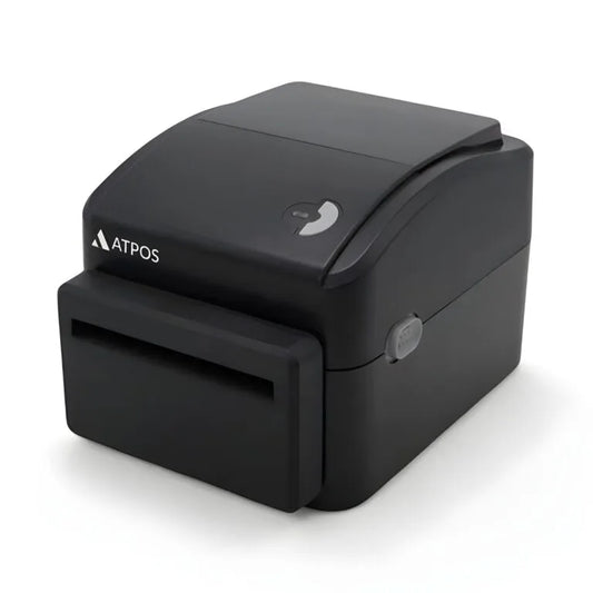 ATPOS AT-490B 4 Inch High-Speed Thermal Receipt / Label Printer with Auto Cutter, USB+LAN Interface