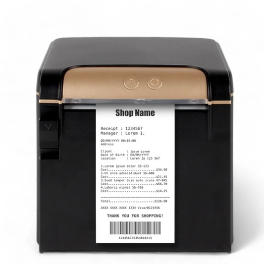 Atpos AT-506 80mm 3 Inch Bluetooth Thermal Receipt Printer (BT+USB+LAN+RS232) | 2 Year Warranty