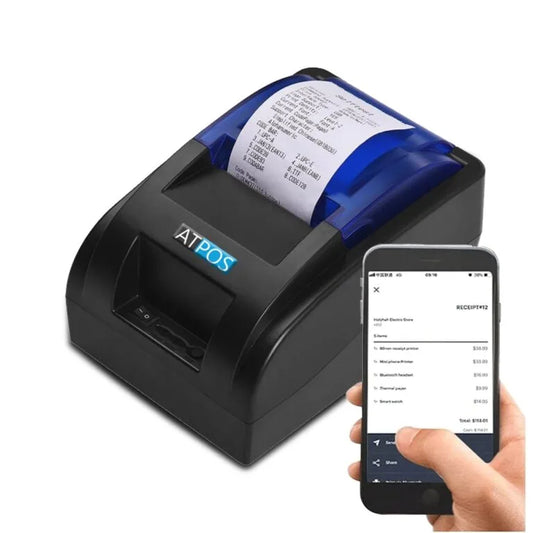 Atpos H58BT 58mm Bluetooth Thermal Receipt Printer | 2 Inch