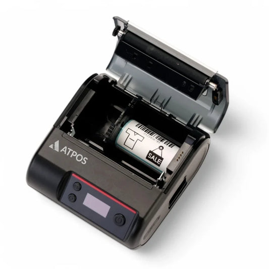 MD80 80mm 3-Inch Mobile Label Receipt Printer (Dual Mode) | USB+BT