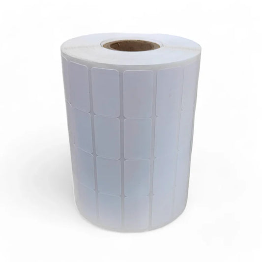 25×15 mm 1×0.6 Inch 4up Label Roll Direct Thermal DT Barcode | 4000 Stickers per Roll