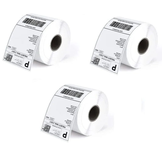 (4X6 Inch) 100X150mm Direct Thermal Barcode Sticker Shipping Label Paper Self-adhesive | 3 – 36 PACK