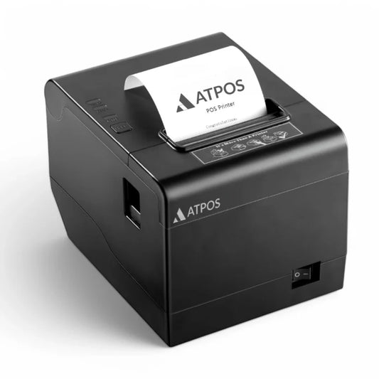 Atpos AT-402 80mm 3 Inch Thermal Receipt Printer (Bluetooth + USB ) | Auto Cutter