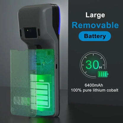 ATPOS 1008 Android Mobile POS with Receipt + Label Printer | 5.99″ 3GB RAM | 4G LTE