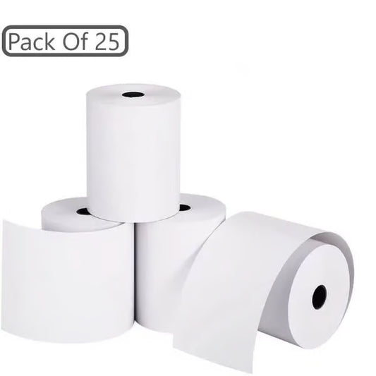 58mm 2 Inch Thermal Paper Roll | 30meter (56mm) | Pack of 25